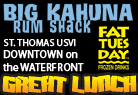 Big Kahuna Rum Shack