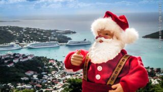 Santa Claus in the Virgin Islands
