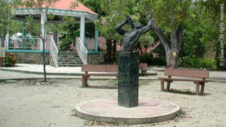 Cruz Bay Park Statue, St. John