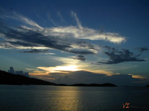 St. Thomas Sunset Wallpaper