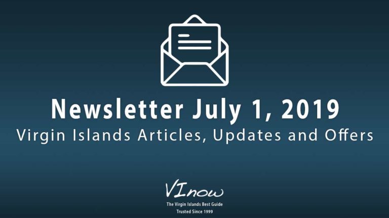 Virgin Islands July 2019 Newsletter