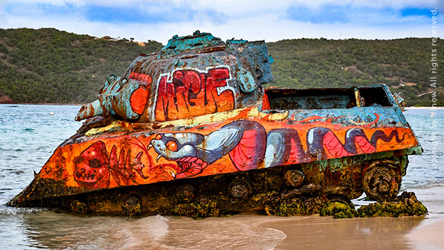 Flamenco Beach Tank