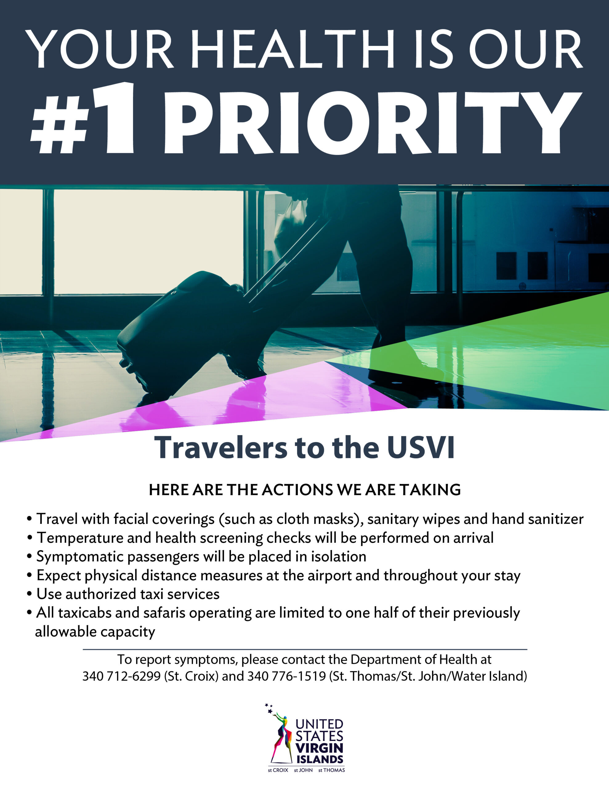 Travelers to the USVI Guidance