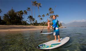 Paddle Boarding, Virgin Islands