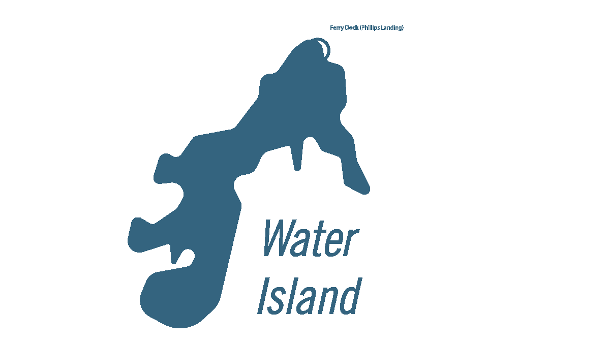 Map of Water Island, USVI Virgin Islands