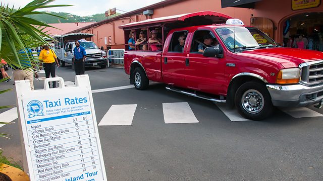 Taxi on St. Thomas